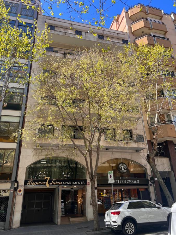 Apartaments-Hotel Hispanos 7 Suiza Barselona Dış mekan fotoğraf