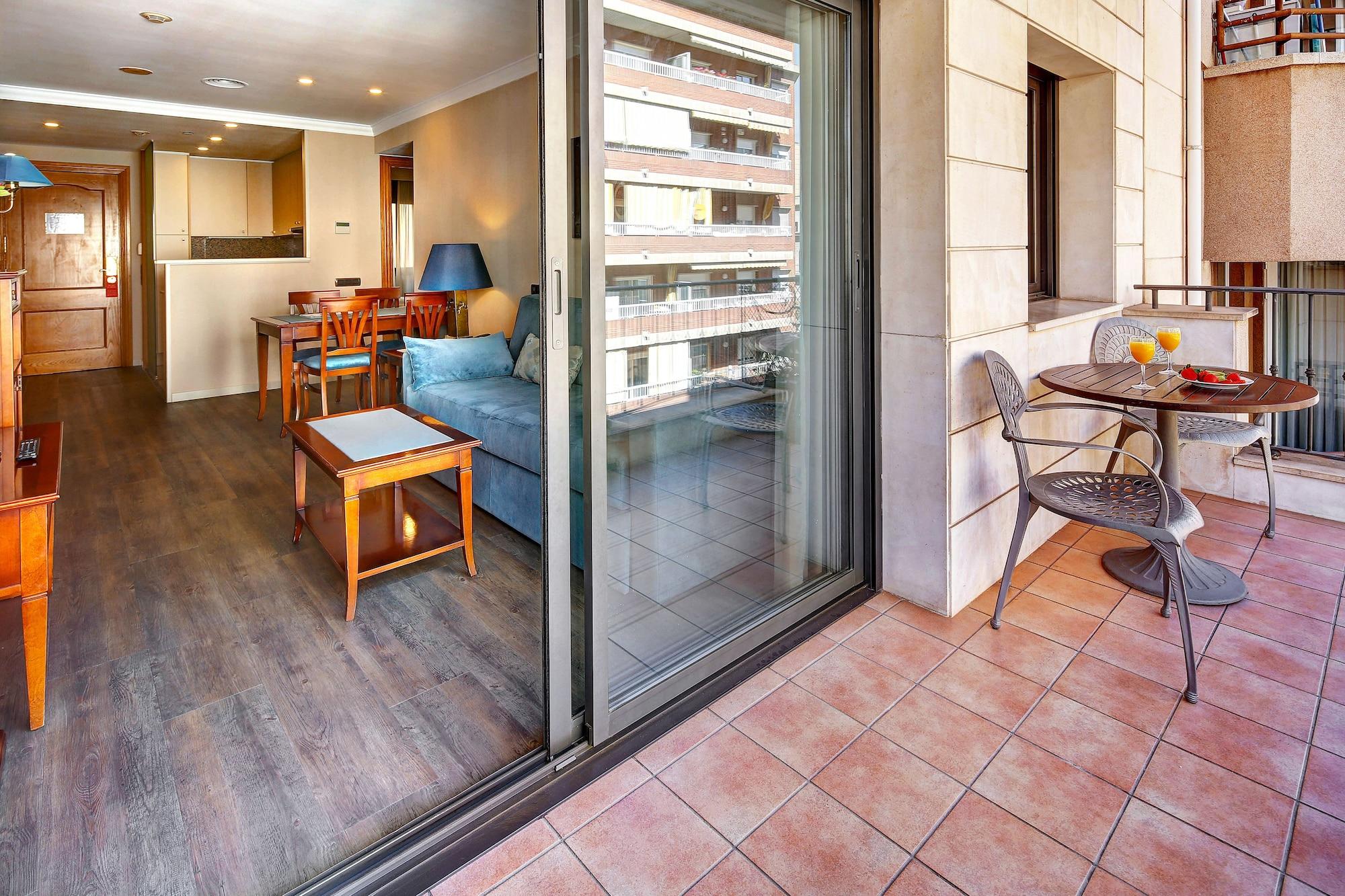 Apartaments-Hotel Hispanos 7 Suiza Barselona Dış mekan fotoğraf